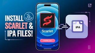 New Method: Install Scarlet on iPhone & iPad | Install IPA Files on iPhone Easily (No Jailbreak)