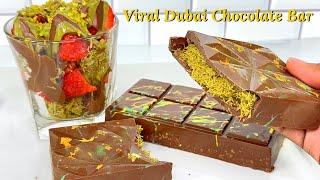 HOW TO MAKE THE VIRAL DUBAI CHOCOLATE BAR!