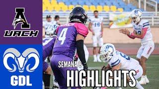 Águilas UACH vs Borregos GDL (Highlights) | Semana 8 | Liga Mayor ONEFA 2024.