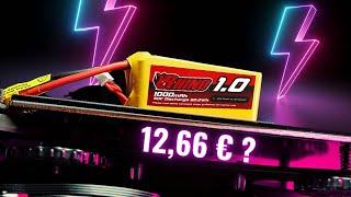 12 EUR Lipo vs. Premium - was taugt der Rhino 6S 1000mah 50c Lipo auf einer 5" FPV Drohne?