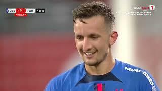 GOOOL! FCSB – Farul 1-1. Ștefănescu egalează superb dintr-o lovitură liberă obținută tot de el