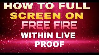 Live proof (Free Fire Full Screen)  Device Realmi केसे आप Full  Screen कार साकते हे || FREE FIRE .