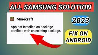 100%Working method Samsung App Not Installed as package conflicts with an existing package samsung