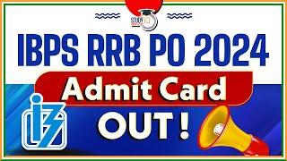 IBPS RRB PO Admit Card | IBPS RRB Admit Card 2024 Out | StudyIQ Bank and SSC