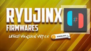 Ryujinx firmware v19.0.0 latest version