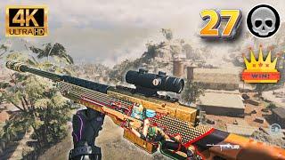 Call of Duty:Warzone Solo Win L96A1 Gameplay PS5(No Commentary)