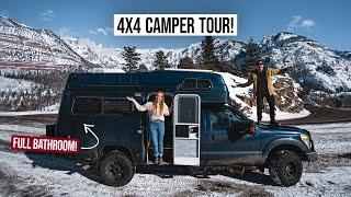 We Traded Our Travel Trailer for a 4x4 OFF-ROAD RV! Full Tour + Driving Colorado in a Snow Storm 