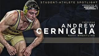 Naval Academy Student-Athlete Spotlight: Wrestling's Andrew Cerniglia