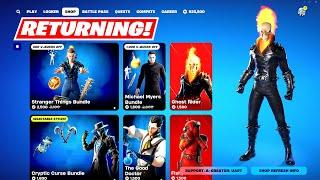 All UPDATED & Returning Fortnitemares Item Shop!