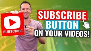 How to Add a Custom YouTube Watermark Subscribe Button to Videos!
