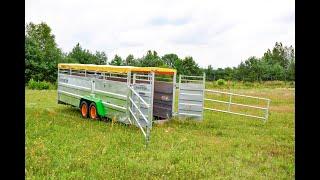 JOSKIN Betimax - Telescopic side fences