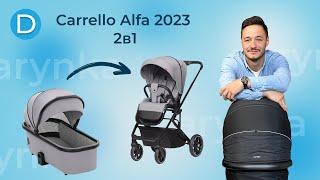 Відеоогляд коляски Carrello Alfa 2023 2в1