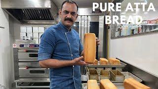 Pure Atta Bread | आटा ब्रेड रेसिपी | Brown Bread Recipe | Whole Wheat Bread Recipe | Bread Recipe