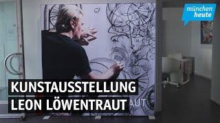 Leon Löwentraut - Ausstellung in München zeigt aktuelle Werke des Künstlers