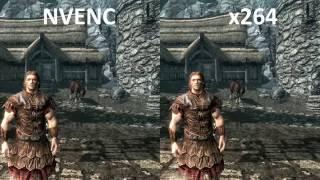 NVENC vs x264 Quality Comparison