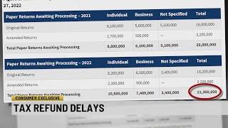 Where is my tax refund?  What's behind delays at the IRS