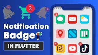 Notification Badge in Flutter  #khoobcoding