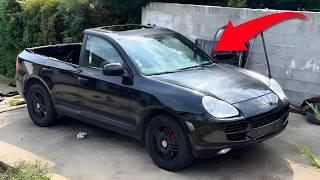 Découper un Porsche Cayenne en Pick-up !