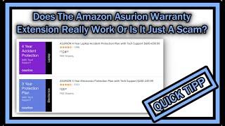 Does The Amazon Asurion Warranty Extension Really Work Or Is It Just A Scam (Big Surprise !!!)?