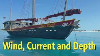 Wind, Current and Depth for Sailing