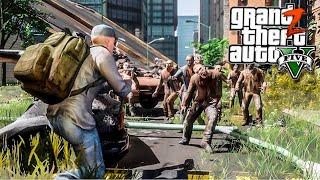 ТОЛПА ЗОМБИ ВЫРВАЛАСЬ ИЗ ЛАБОРАТОРИИ В ГТА 5 МОДЫ АПОКАЛИПСИС ОБЗОР МОДА GTA 5! ГТА МОД ИГРЫ MODS