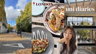 London uni diaries | lab, lectures, lots of library sessions + cooking