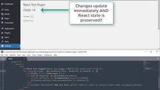 Hot Loading React Components in a WordPress Plugin!