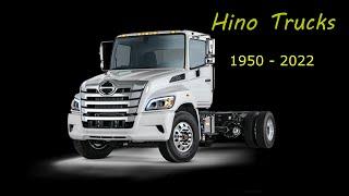 Evolution Of Hino Trucks 1950 - 2022