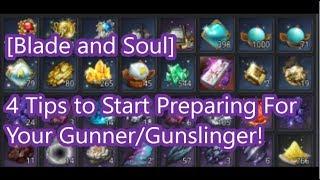 [Blade and Soul] 4 Tips to Prepare for Your Gunner! Planning Sheet Included!