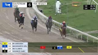 Gulfstream Park February 19, 2021 Race 6