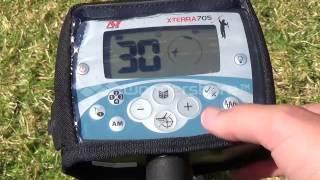 Minelab Xterra 705 settings