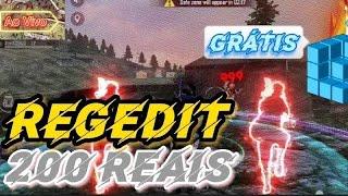 A MELHOR REGEDIT  FREE FIRE MOBILE VIP DE GRAÇA ATUALIZADA PERMANENTE