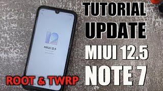 CARA UPDATE MIUI 12.5 V12.5.1.0 GLOBAL STABIL DI XIAOMI REDMI NOTE 7 DENGAN ANDROID 10 LEWAT TWRP