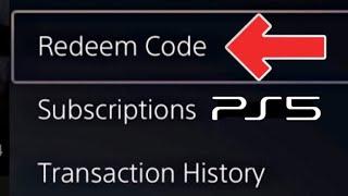PS5 How to Redeem Codes NEW!