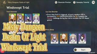 Misty Dungeon: Realm of Light New Event Gameplay Guide - Windswept Trial