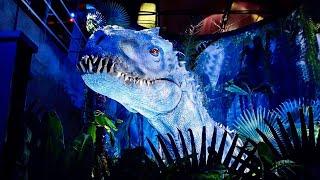 [NEW] JURASSIC WORLD: The Exhibition! Indominus Rex Feeding, T-Rex Attack, & More!