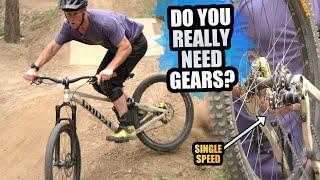 RIDING ENDURO MTB WITH SINGLE SPEED - DO YOU REALLY NEED GEARS?