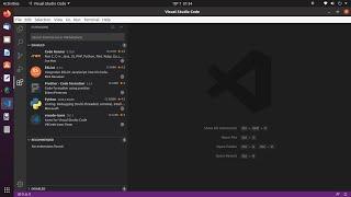 How to install visual studio code on Ubuntu 20.04 LTS and Install 5 most important vscode extensions