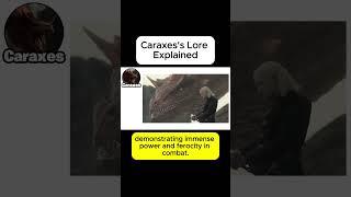 Caraxes from Game of Thrones Explained #caraxes #gameofthrones #houseofthedragon