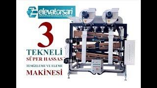 SÜPER HASSAS TOHUM TEMİZLEME VE ELEME TESİSİ MAKİNESİ/SUPER FINE SEED CLEANING AND SCREENING MACHINE