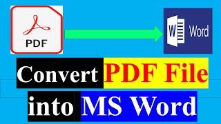 How to Convert PDF to Word for Free (Quick and Easy)