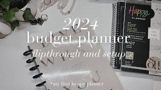2024 Budget Planner SetUp | Classic HAPPY PLANNER - Checklist Layout *First Impressions*