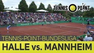 Tennis-Point-Bundesliga - Halle gegen Mannheim I Tennis-Point.de