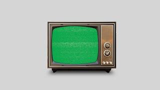 Old Retro TV Green Screen | 4K | Vintage | Global Kreators