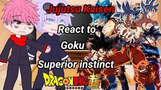 Jujutsu Kaisen React to Goku Superior Future||Part-1 Jujutsu Kaisen Reaction ||GC