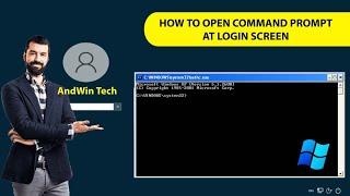 How to Open Command Prompt at Login Screen Windows 11 | Open CMD on Login Screen | Command Prompt