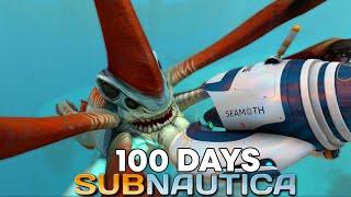 I Spent 100 Days in Subnautica and Here's What Happened (Seamoth Only)