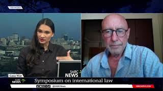 Symposium on international law | UJ law expert Prof. Hennie Strydom weighs in