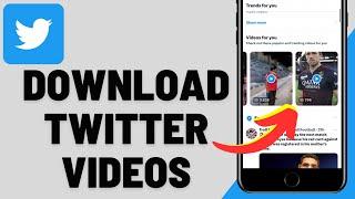 How to Download Twitter Videos To Gallery (2023)