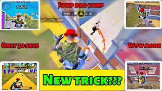 How to complete jump bro in just 30 secs???| WOW mode BGMI |